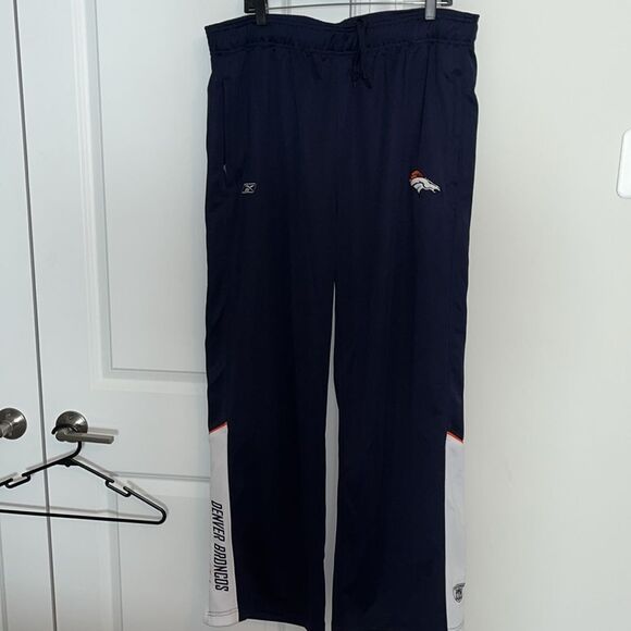 Denver Broncos NFL equipment field football sweatpants track work out pants XXL - Picture 1 of 7